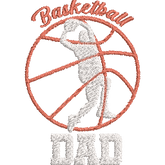 Basketball-Gift-for-Father - Basket Embroidery Design - FineryEmbroidery